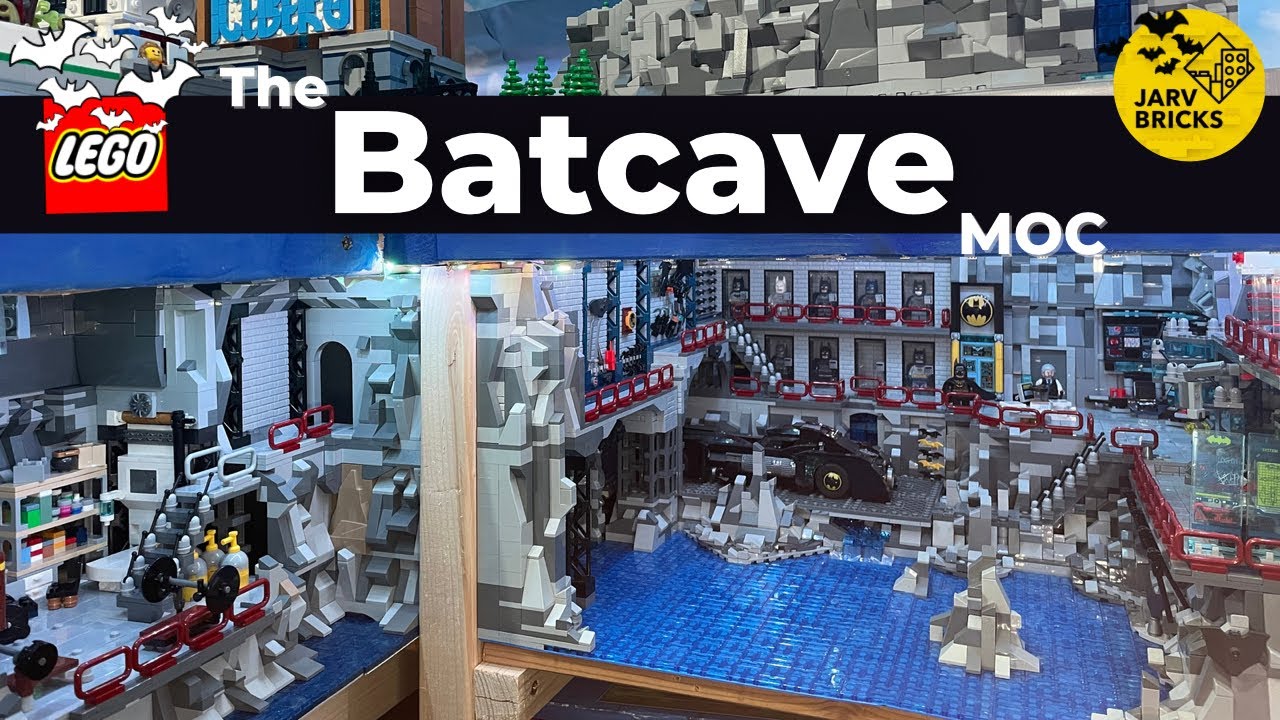 My custom Lego batcave I made! one of my all time favorite MOCs : r/lego