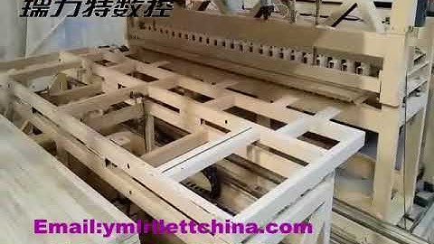 Automatic clamp carrier   optimizing cross cut saw