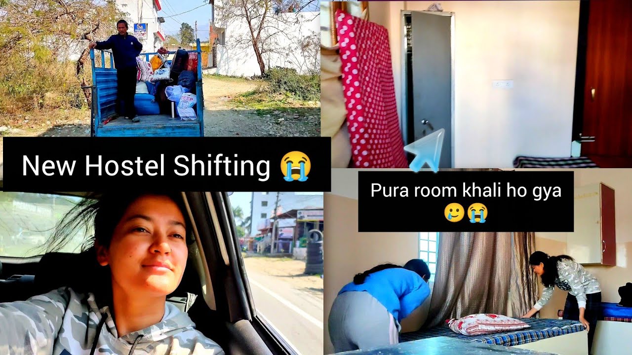 Humne kiya Apne purane Hostel Room ko Bye-Bye 👋 || A 22 year old girl daily vlogs 