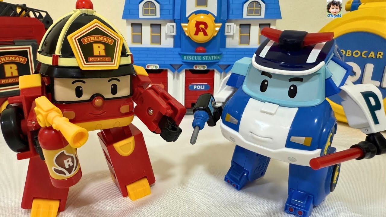 Robocar Poli Rescue Team - Episode #6 | Poli and Roy's Transformation ...