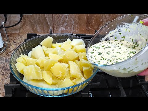КАРТОШКУ НЕ ЖАРЬТЕ! С Этой Заправкой Изумительно ВКУСНО! Быстро и Просто!