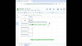 Generate QR Codes in Google Sheets with Just One Formula!