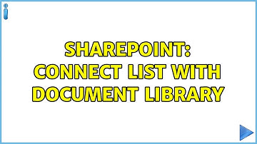 Sharepoint: Connect List with Document Library (3 Solutions!!)