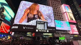 Shakira Live Concert In Times Square New York City 2024