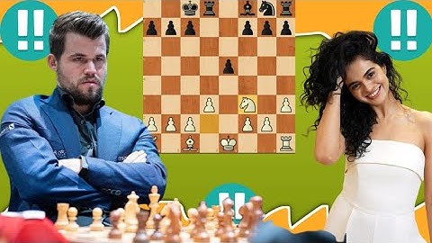 Crazy Tania Sachdev vs Magnus Carlsen 23