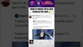 Tarkanın İstanbulda Verdiği 10 Konserden Kazancı Gündem Oldu. Şfet