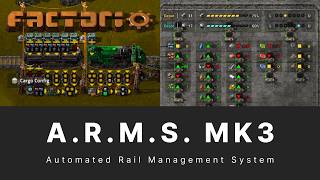 A.R.M.S. MK3: Smart Train Network (Vanilla LTN) [Factorio 2.1]
