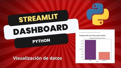 Visualización de datos con Streamlit - Creacion de dashboard de ventas