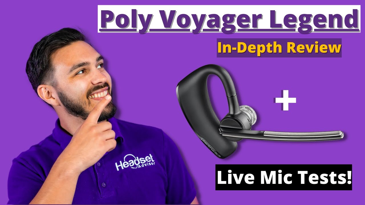 woonadres Verdorren sponsor Plantronics Voyager Legend UC In-Depth Review + Mic Test - YouTube