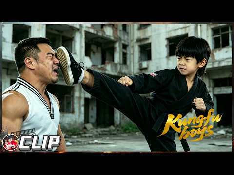 Elementary Students Team Up to Defeat Evil, Lin Qiunan Delivers a Flying Kick to the Gang Leader!...