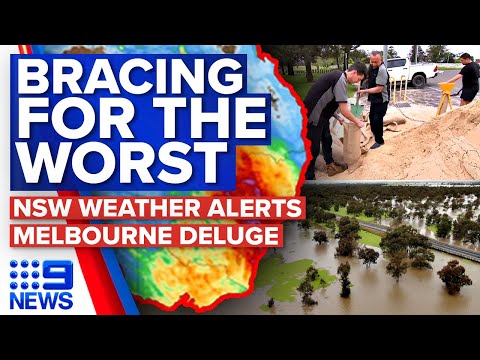 Weekend from hell forecast for nsw coast: sydney severe weather warning | 9 news australia