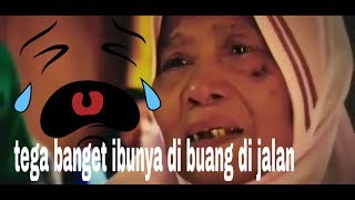kisah sedih,,,!!!seorang ibu di buang di jalan