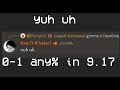 0-1 any% 9.175