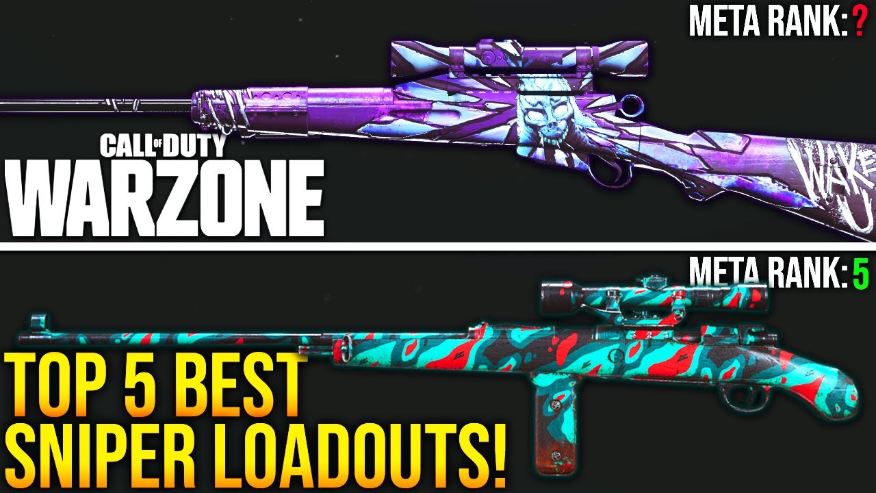 Top 3 Meta Snipers to use in Warzone Ranked