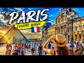 Paris 4K Walking Tour 🇫🇷 | Louvre Museum &amp; City of Love Streets