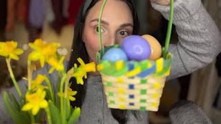 Filling eggs for Easter with the world’s CUTEST basket ASMR✨