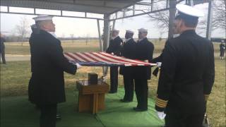 2015-03-24 Funeral of CAPT H. C.  Lawrence Smith USN