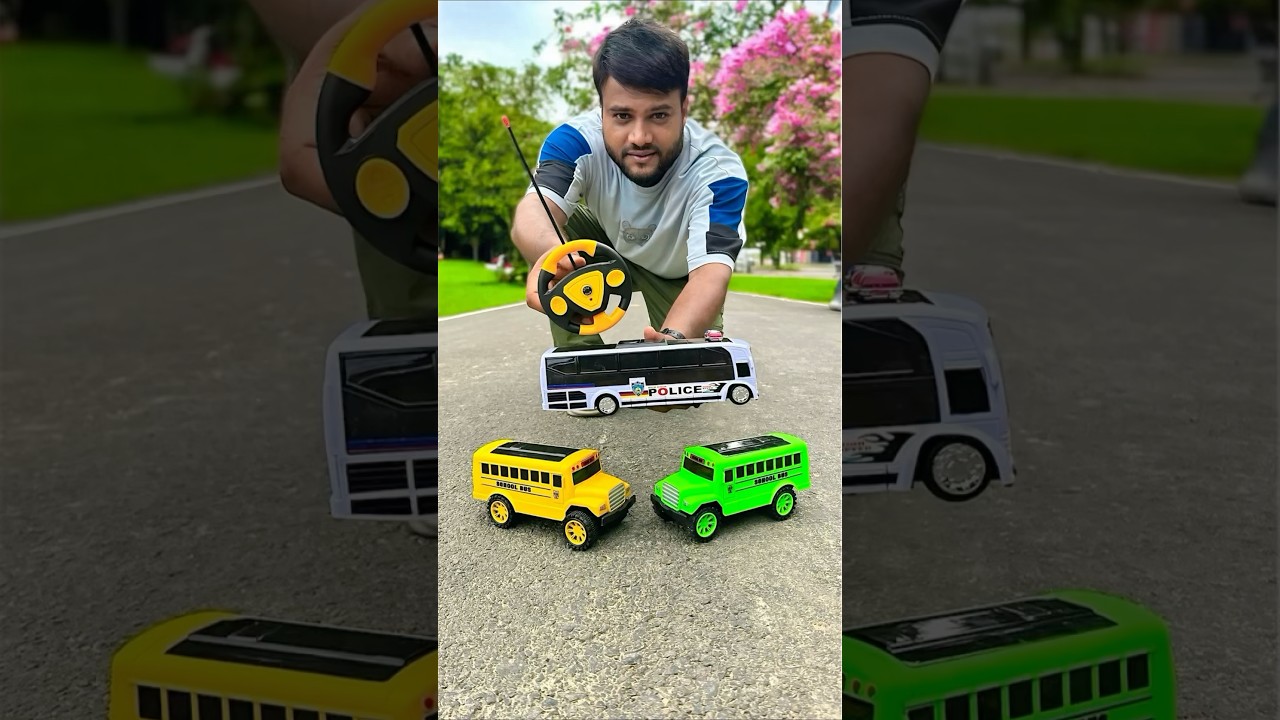 Mera Police bus aur 2 Ta Rc School Bus Unboxing