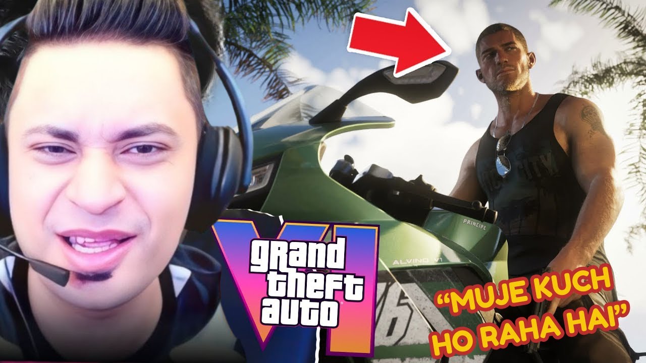 MrJayPlays😂😂 Reacts To GRAND THEFT AUTO VI Trailer 2  🔥🔥