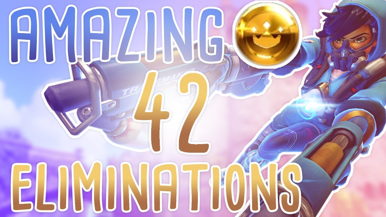 Girl Tracer Main Wrecks in Competitive (Funny Moments)