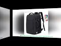 BANGE Travel Backpack Men Business Backpack School Expandable USB Bag Large Capacity 17.3 Laptop Wat