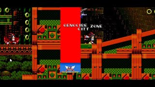 Genocide City Zone ACT 1 & 2 | Sonic and the Lost Continent Shadow's Chapter | Classic Sonic Simulat