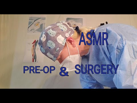 ASMR PRE-OP SURGERY [REAL MEDICAL TOOLS] Hospital Doctor Role-play