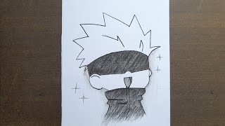 How To Draw Kid Gojo Satoru Easy Step-By-Step Tutorial For Beginners