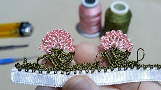 Tiğ İşi̇ Oya Modeli̇ Yapimi Tülbentleriniz Icin