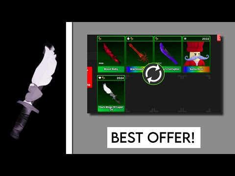 I Got The Best Trading Offer For Dark Wings Of Cupid! | Survive The Killer