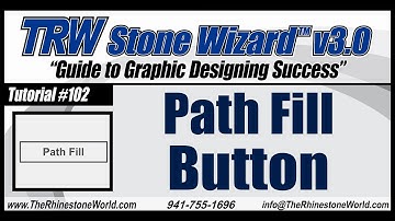 TRW Stone Wizard 3 0 Tutorial Video Video 102 Path Fill Button