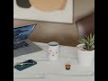 Credrink Light luxury cream mouthwash cup for couples stainless steel toothbrush cup for home use to