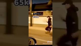 شاهد اسرع رجل في العالم 😳 سرعة خارقة