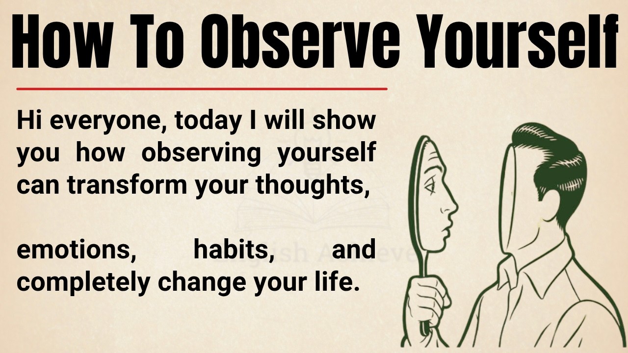 Observe Life How To Observe Yourself and Transform Your Life 🔥 || Change Your ...