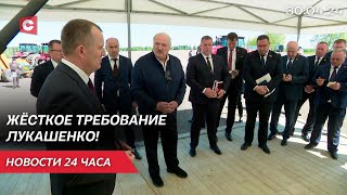 Лукашенко: Сейчас надо по-военному сеять - день и ночь! | Рабочая поездка Президента | Новости 30.04