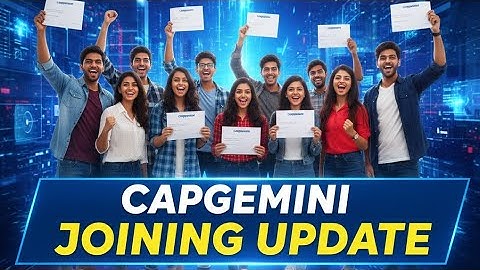 Capgemini DOJ Mail Out Now! | 18 Dec Joining Confirmed | 2025 Batch Latest Update