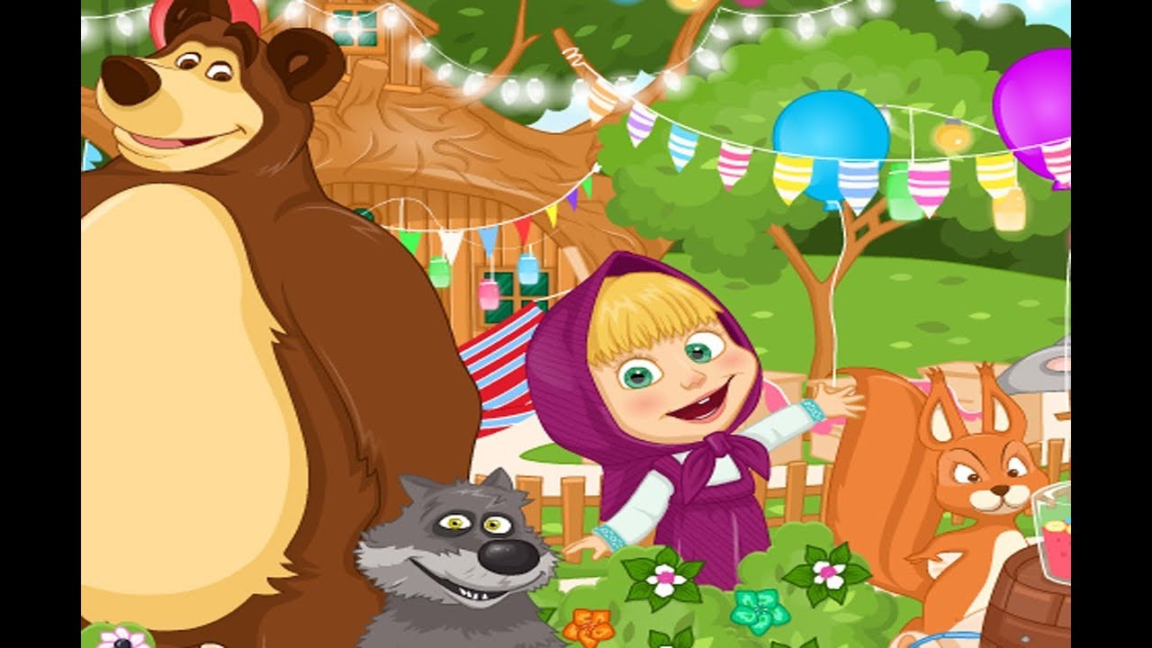 Histed masha and bear