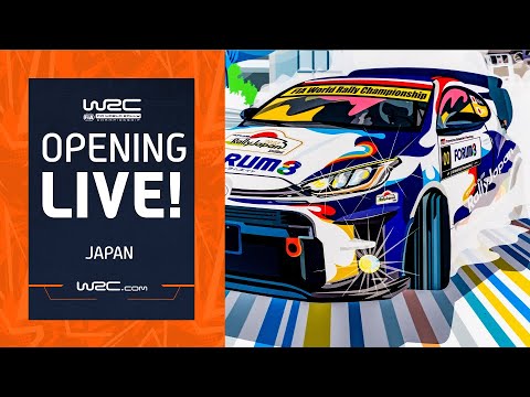 🔴 Opening Ceremony LIVE! | WRC FORUM8 Rally Japan 2023