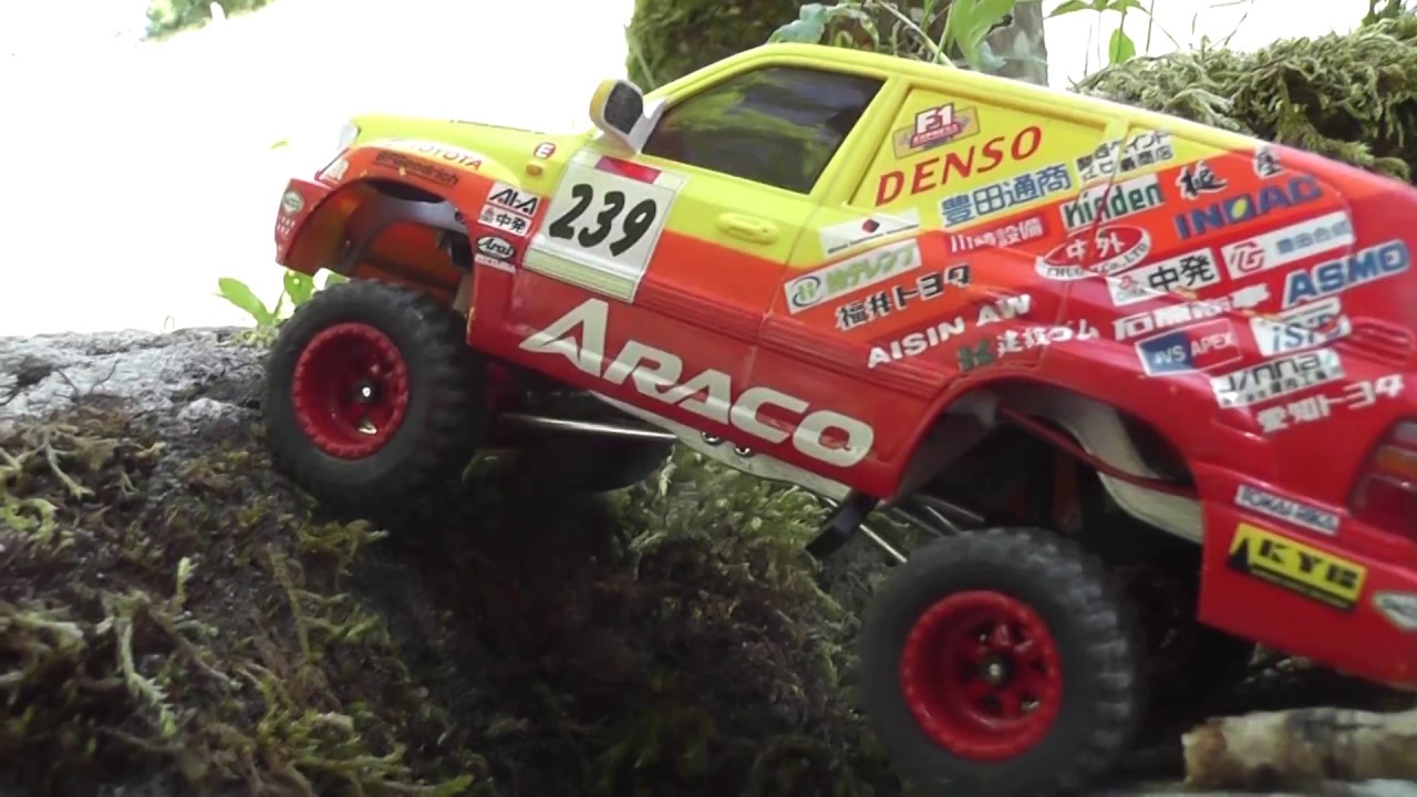 Orlandoo Hunter OH35p01 OH35a01 - Custom Landcruiser 100 1/28 Test Drive