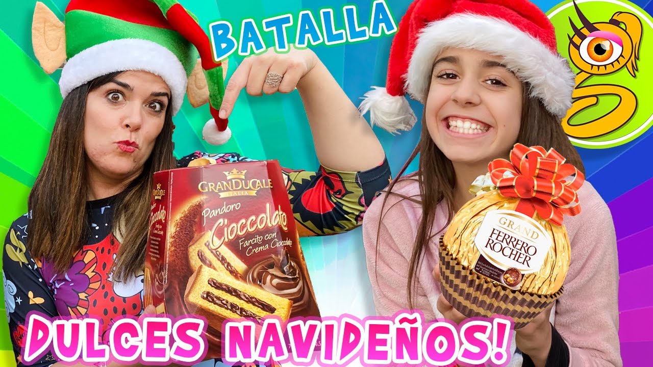 ¡BATALLA de DULCES NAVIDEÑOS!