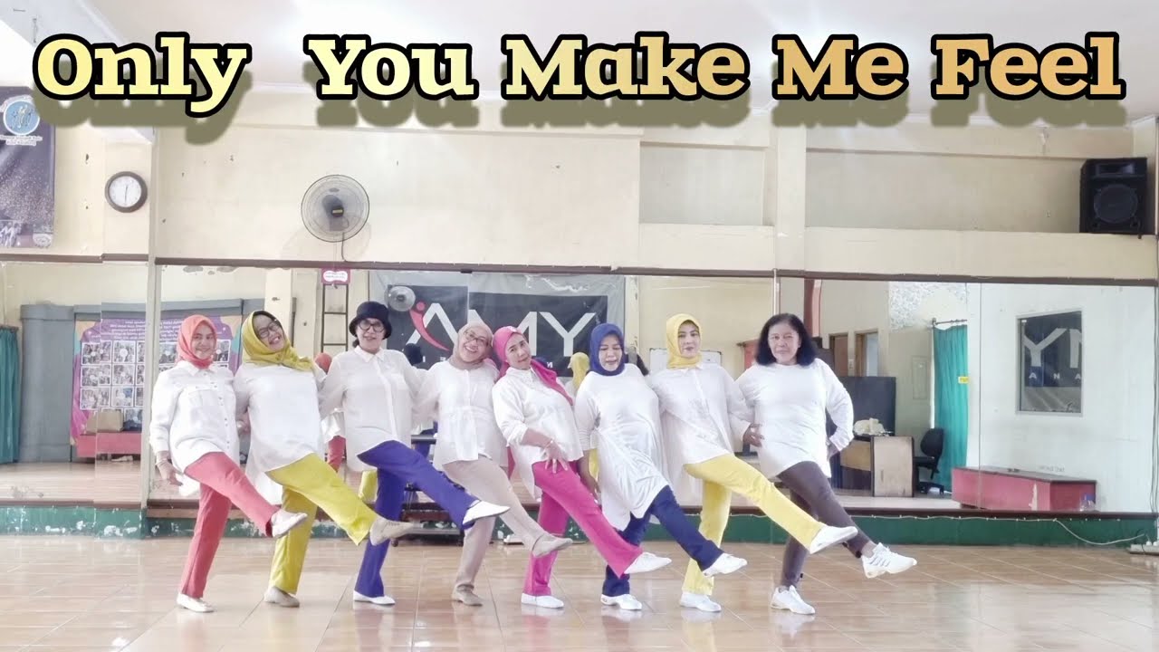 Only You Make Me Feel - Line Dance | Sofyan Anas (INA) - Desember 2025