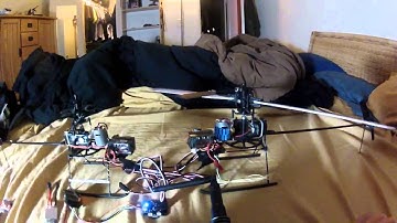 Cp bicopter servo mix testing with cc3d