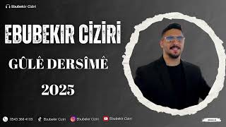 Ebubekir Ciziri - Gule Dersi̇me 2025