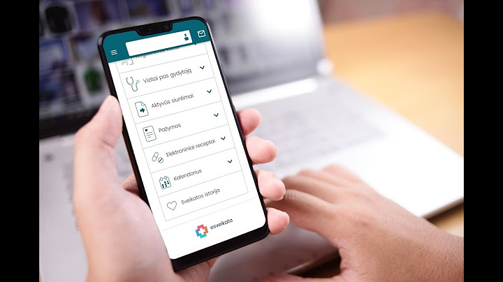 Kaip įsidiegti Esveikata mobiliąją programėlę