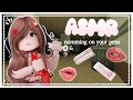 ꒰ roblox asmr 🌸 ꒱ ⋆˚࿔ nomming on your pens! [TINGLES GUARANTEED] .ᐟ 𝜗𝜚˚⋆