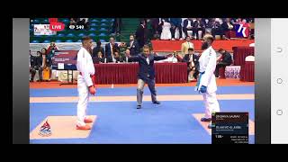 7th South Asia karate Championship 2023.Senior  male kumite -60kg.