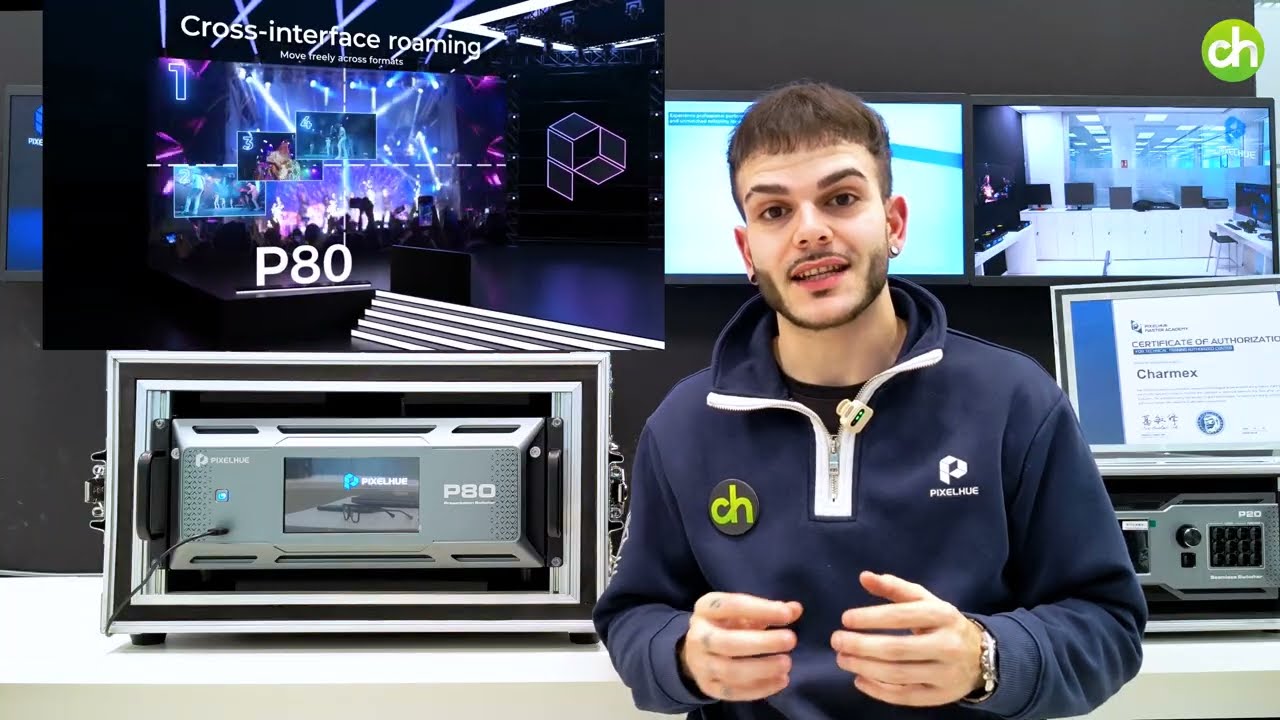 Video Review - Procesador de video 4K/8K P80 de Pixelhue