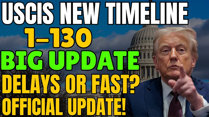 📢 Just Released: 2026 I-130 Processing Time Changes for All Family Categories