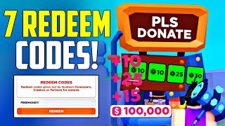 *NEW* ALL WORKING CODES FOR PLS DONATE IN 2024! ROBLOX PLS DONATE CODES