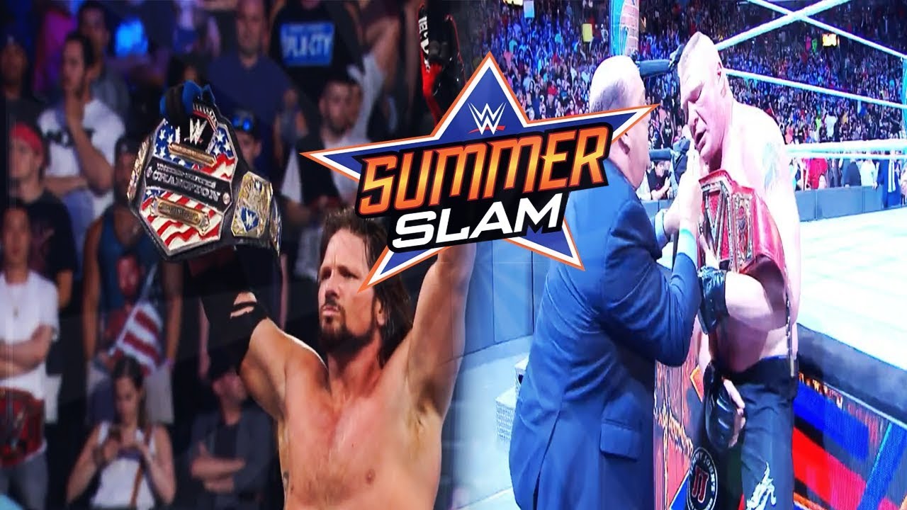 Here Are The Results From WWE SummerSlam 2017